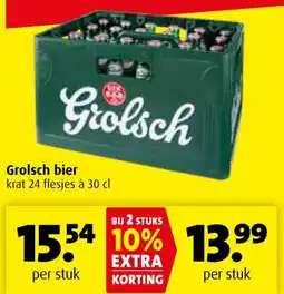 Boni Grolsch bier aanbieding