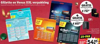 Kruidvat Gillette en Venus XXL verpakking aanbieding