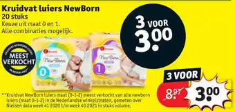 Kruidvat Kruidvat luiers NewBorn aanbieding