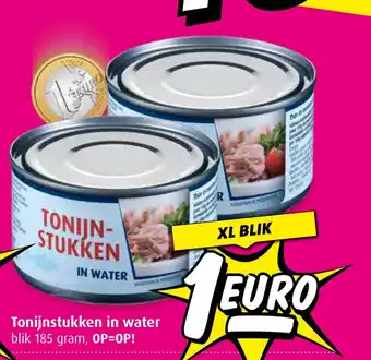 Boni Tonijnstukken in water aanbieding