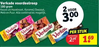 Kruidvat Verkade voordeelreep aanbieding