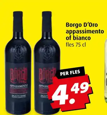 Boni Borgo D'Oro appassimento of bianco aanbieding