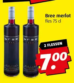 Boni Bree merlot aanbieding