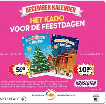 Kruidvat DECEMBER KALENDER aanbieding