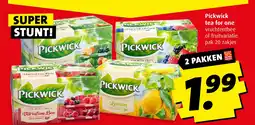 Boni Pickwick tea for one aanbieding