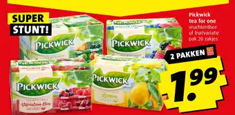 Boni Pickwick tea for one aanbieding