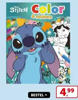 Boekenvoordeel STICH Color & stickers aanbieding