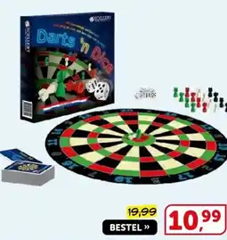 Boekenvoordeel Darts 'n Dice aanbieding