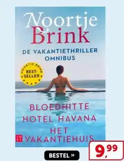 Boekenvoordeel Noortje Brink DE VAKANTIETHRILLER OMNIBUS BLOEDHITTE HOTEL HAVANA HET HVAKANTIEHUIS aanbieding