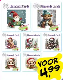 Boekenvoordeel DOTTY DESIGNS DIAMOND CARDS aanbieding