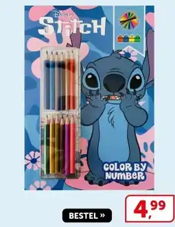 Boekenvoordeel Sipich COLOR BY NUMBER aanbieding