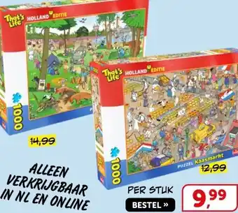 Boekenvoordeel That's The Life HOLLAND EDITIE aanbieding