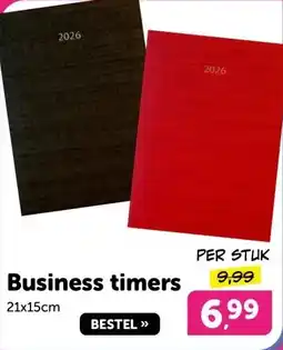 Boekenvoordeel Business timers aanbieding