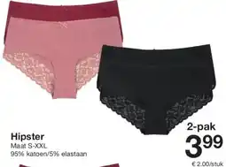 Zeeman Hipster Maat aanbieding