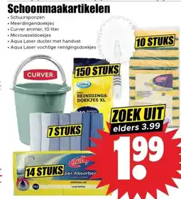 Dirk Schoonmaakartikelen aanbieding