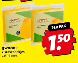 Boni Viscosedoekjes aanbieding