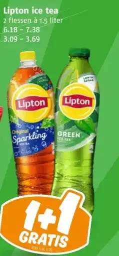 Poiesz Lipton ice tea aanbieding