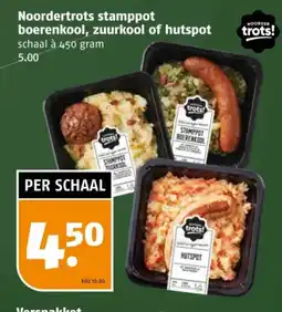 Poiesz Noordertrots stamppot boerenkool, zuurkool of hutspot aanbieding