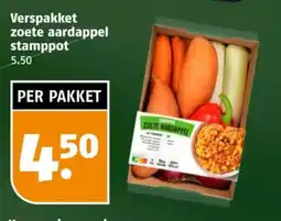 Poiesz Verspakket zoete aardappel stamppot aanbieding