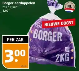 Poiesz Borger aardappelen aanbieding