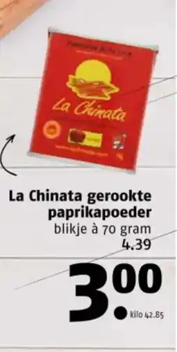 Poiesz La Chinata gerookte paprikapoeder aanbieding