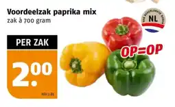 Poiesz Voordeelzak paprika mix aanbieding