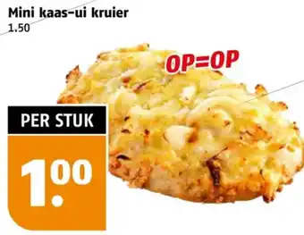 Poiesz Mini kaas-ui kruier aanbieding
