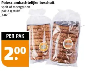 Poiesz Poiesz ambachtelijke beschuit aanbieding
