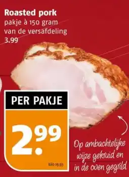 Poiesz Roasted pork aanbieding