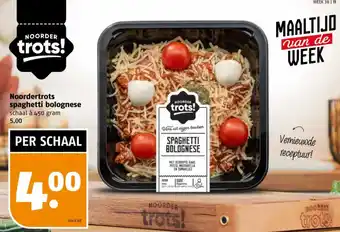 Poiesz Noordertrots spaghetti bolognese aanbieding