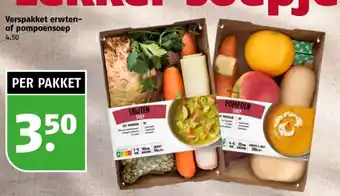 Poiesz Verspakket erwten- of pompoensoep aanbieding