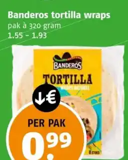 Poiesz Banderos tortilla wraps aanbieding