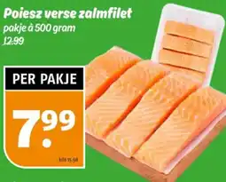 Poiesz Poiesz verse zalmfilet aanbieding