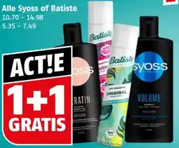 Poiesz Alle Syoss of Batiste aanbieding