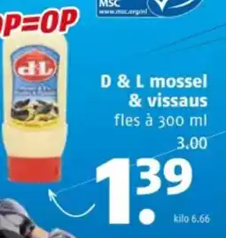 Poiesz D & L mossel & vissaus aanbieding