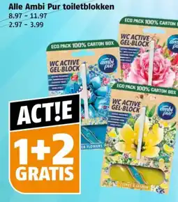 Poiesz Alle Ambi Pur toiletblokken aanbieding
