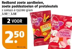 Poiesz Redband zoete aardbeien, zoete paddestoelen of pretsleutels aanbieding