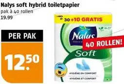 Poiesz Nalys soft hybrid toiletpapier aanbieding
