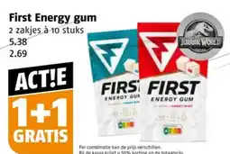 Poiesz First Energy gum aanbieding
