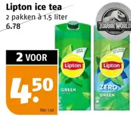 Poiesz Lipton ice tea aanbieding