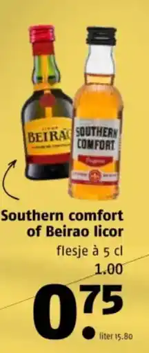 Poiesz Southern comfort of Beirao licor aanbieding