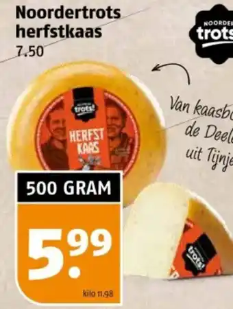 Poiesz Noordertrots herfstkaas aanbieding