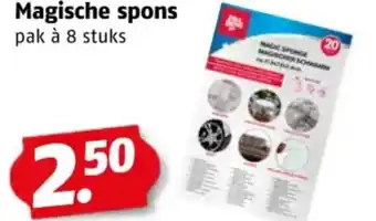 Poiesz Magische spons aanbieding