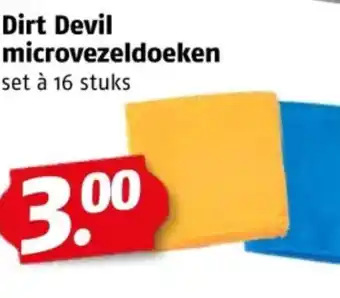Poiesz Dirt Devil microvezeldoeken aanbieding