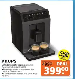 Albert Heijn Volautomatische espressomachine aanbieding