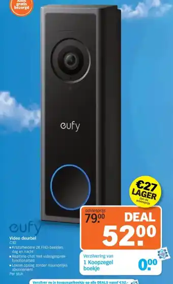 Albert Heijn Video deurbel C30 aanbieding