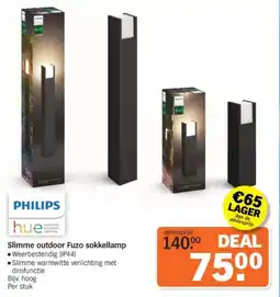Albert Heijn Slimme outdoor Fuzo sokkellamp aanbieding