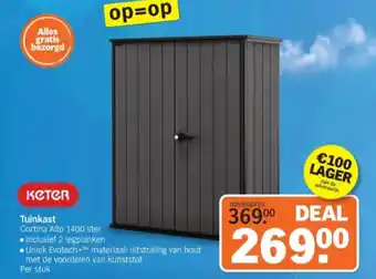 Albert Heijn Tuinkast aanbieding