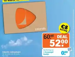 Albert Heijn Zalando cadeaukaart aanbieding