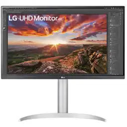 MediaMarkt LG 27UP850K-W - 27 inch - 3840 x 2160 (Ultra HD) - IPS-paneel - in hoogte verstelbaar aanbieding